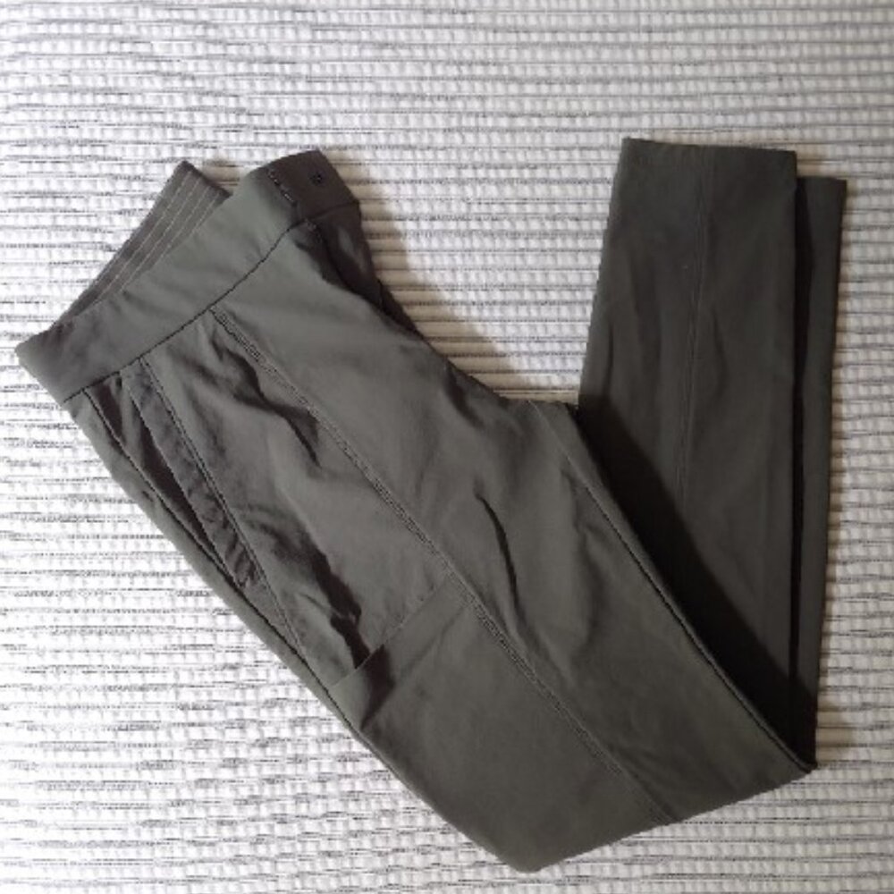 ATHLETA Wander Stash Skinny Pant Olive Green Size 4 - Picture 11 of 13